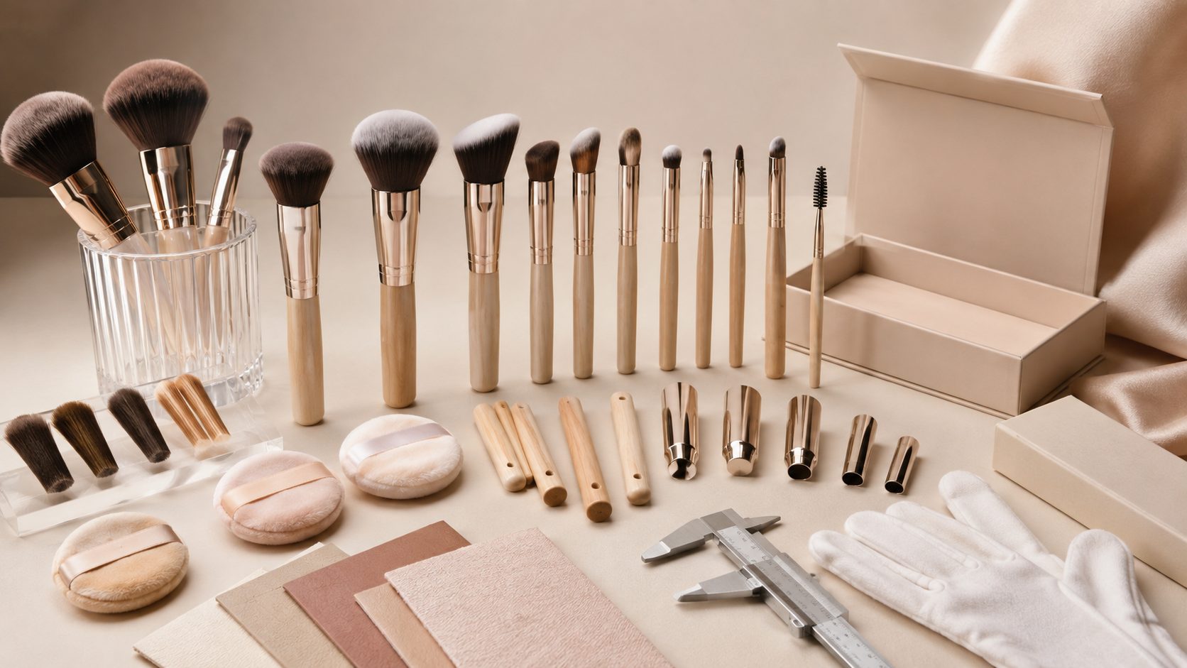 ZOREYA focuses on makeup brushes and powder puffs and provides OEMODM development